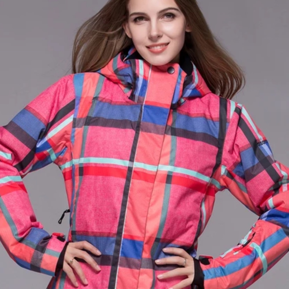Roxy Faux Fur Hooded Ski Jacket